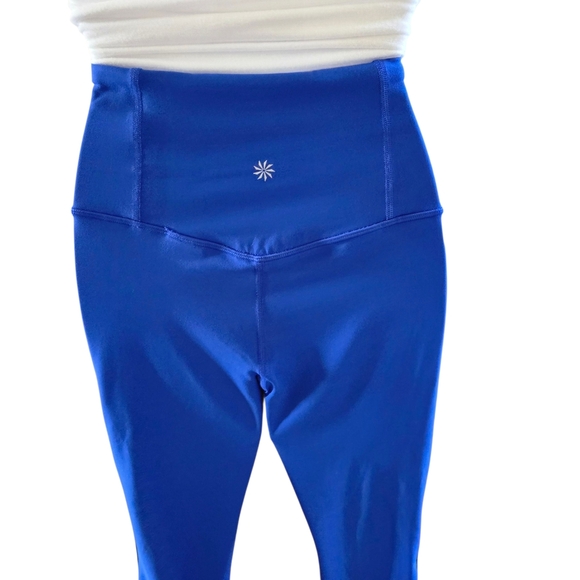 Athleta Vibrant Blue Leggings - Picture 5 of 7